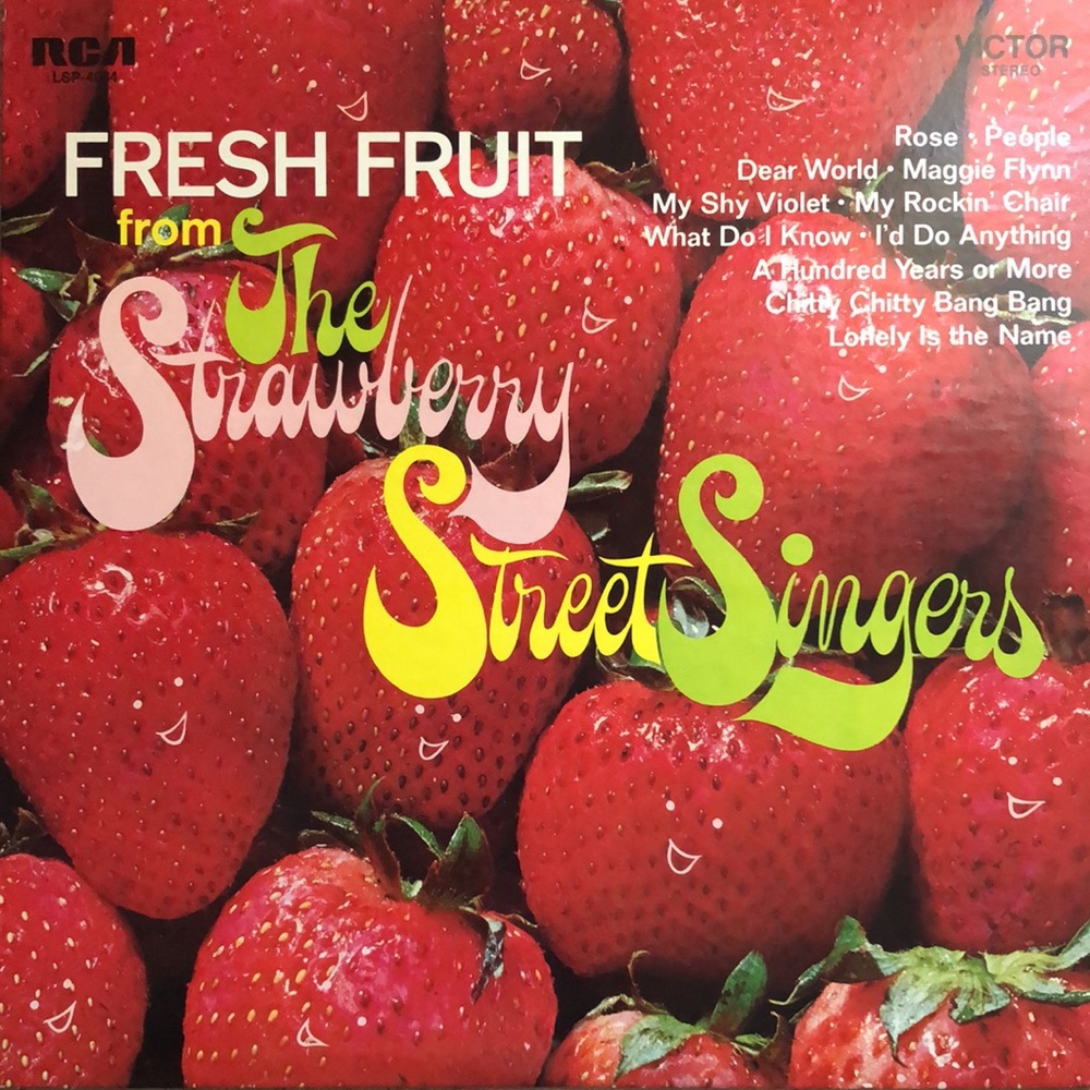 The Strawberry Street Singers Fresh Fruit Vinyl Lp '69